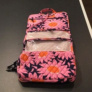 Vera Bradley Traveling cosmetic and jewelry bag